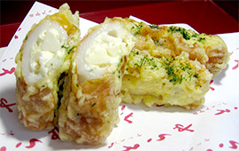 日奈久 ちくわ とらや ちくわサラダ