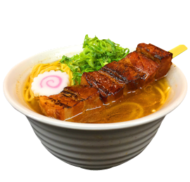 飲み干してしまう炙り醤油らーめん