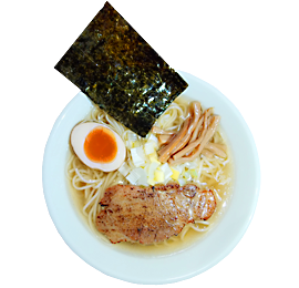 鹿児島さつま地鶏の塩らーめん